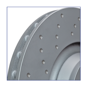 EBC Brakes S5KF1253 - S5 Yellowstuff Brake Pad Set And GD Slotted And Dimpled Brake Rotors, 2-Wheel Set