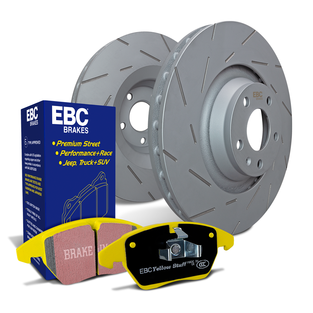 EBC S9 Kits Yellowstuff Brake Pads and Gray USR Rotors - EBC Brakes