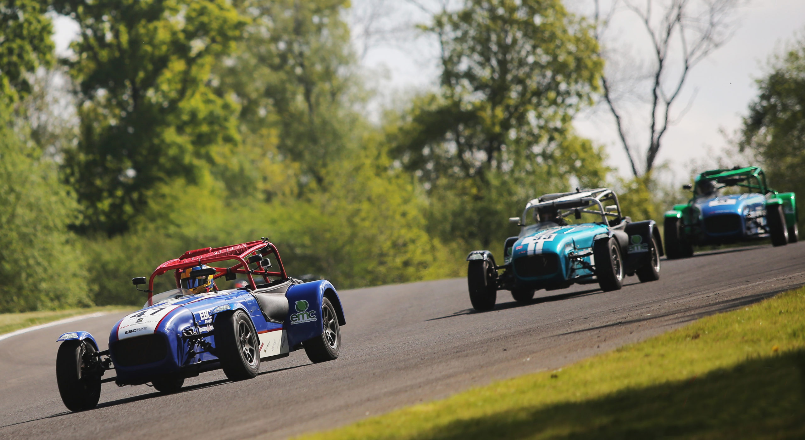 EBC-Equipped Toyo Tires 7 Caterham Racer Hits Podium in Brands Hatch Leg