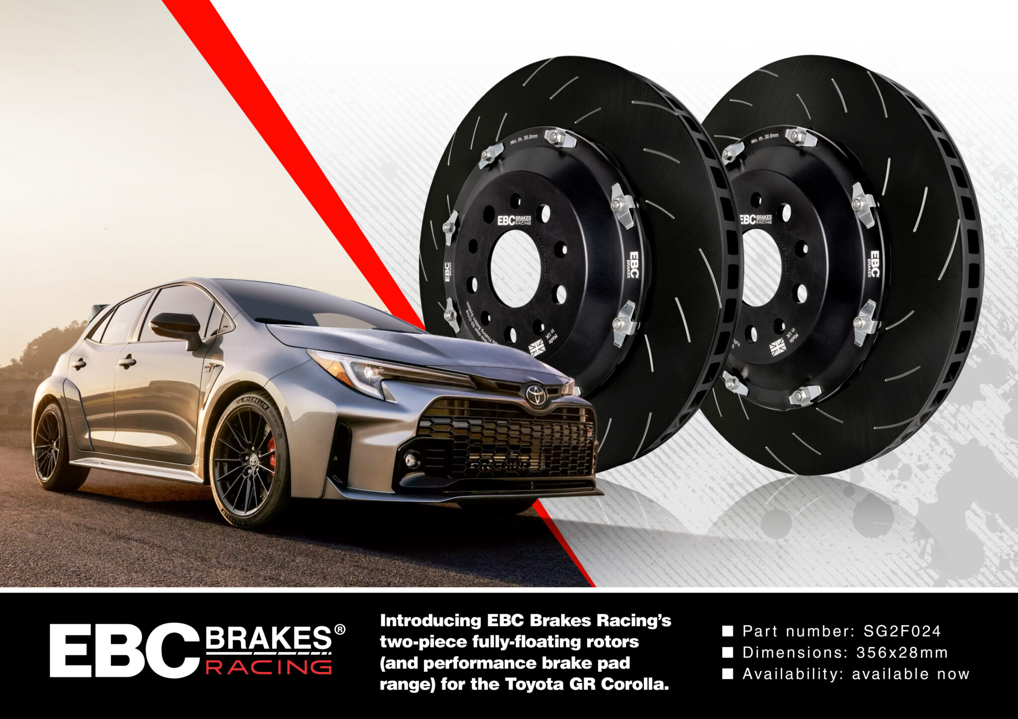 Now Available EBC HighPerformance Brake Rotor and Pad Upgrades for