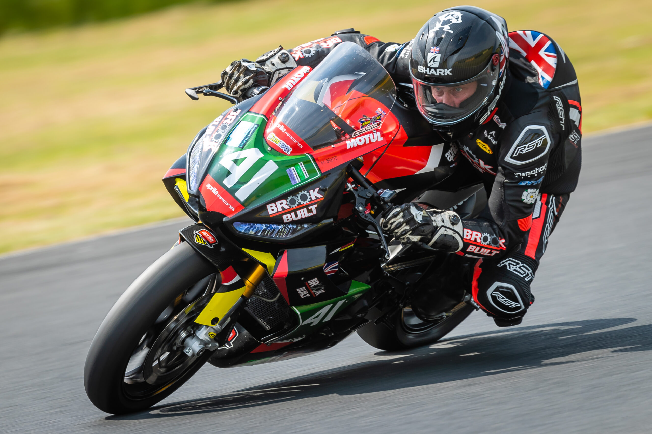 EBC-Equipped Russell Brook Achieves Podiums in Guest NEMRC Race at Croft