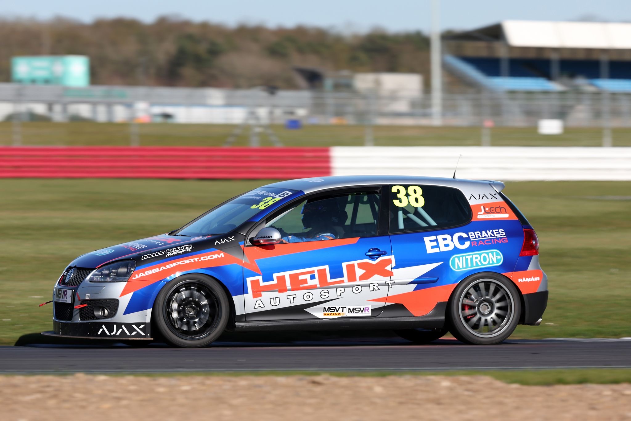 Clubracer Duo Excel in EBC-Equipped Golf GTI at Silverstone
