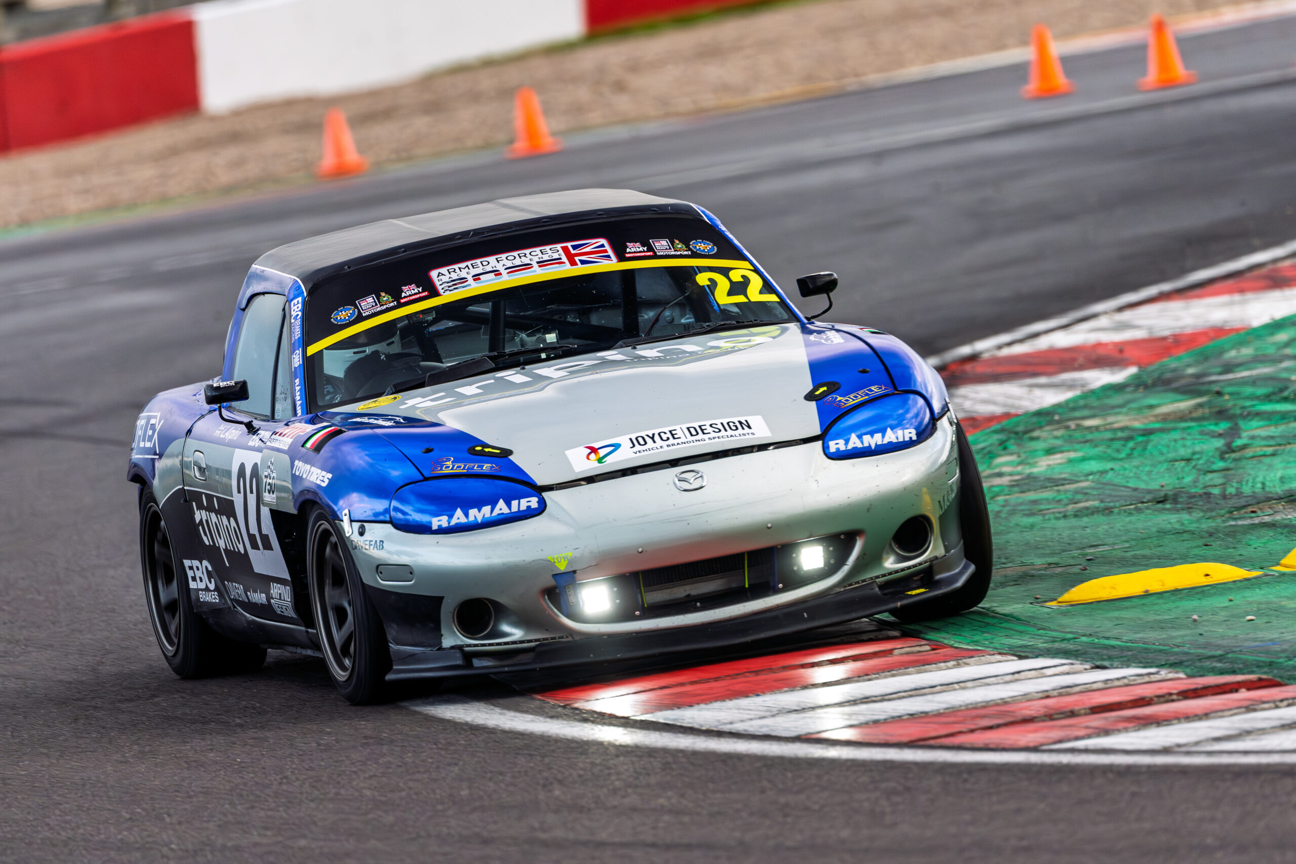 Armed Forces Racer Secures Double Class Win at Donington