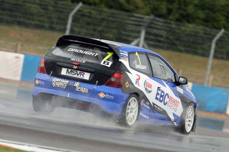 Dramatic Round at Donington for EBC-Clad Type R Racer