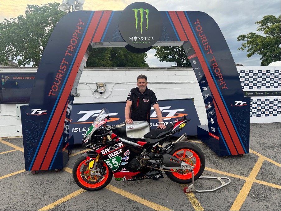 EBC-Equipped Brook Built Racing Secure Trophy at TT 2025