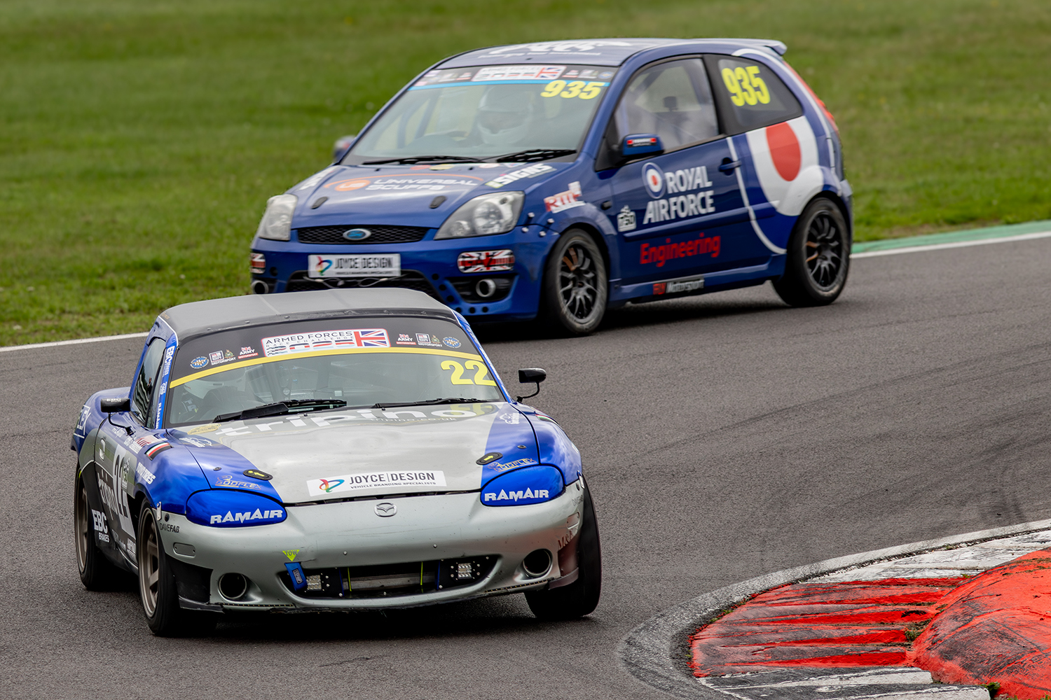 More Race Wins for EBC-Equipped Armed Forces Racer at Snetterton