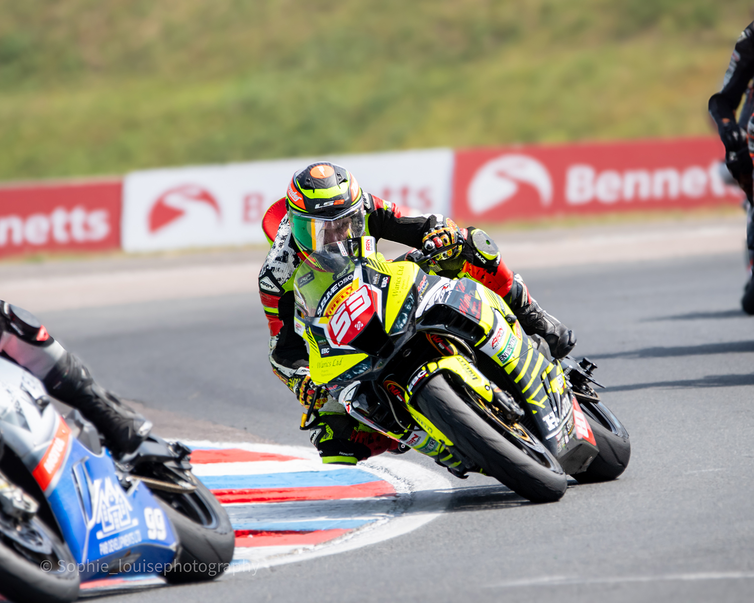 EBC-Equipped Creasey Continues BSB Campaign at Thruxton