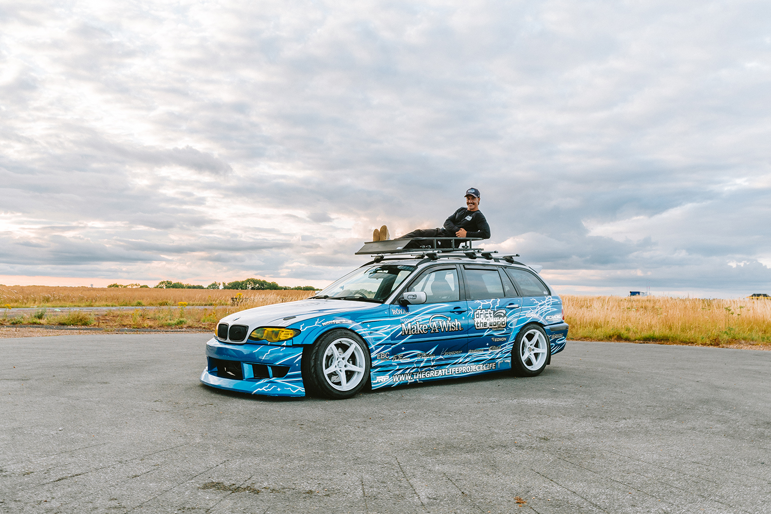 EBC-Supported Drifter Sets Off on Mammoth Globetrotting Charity Adventure