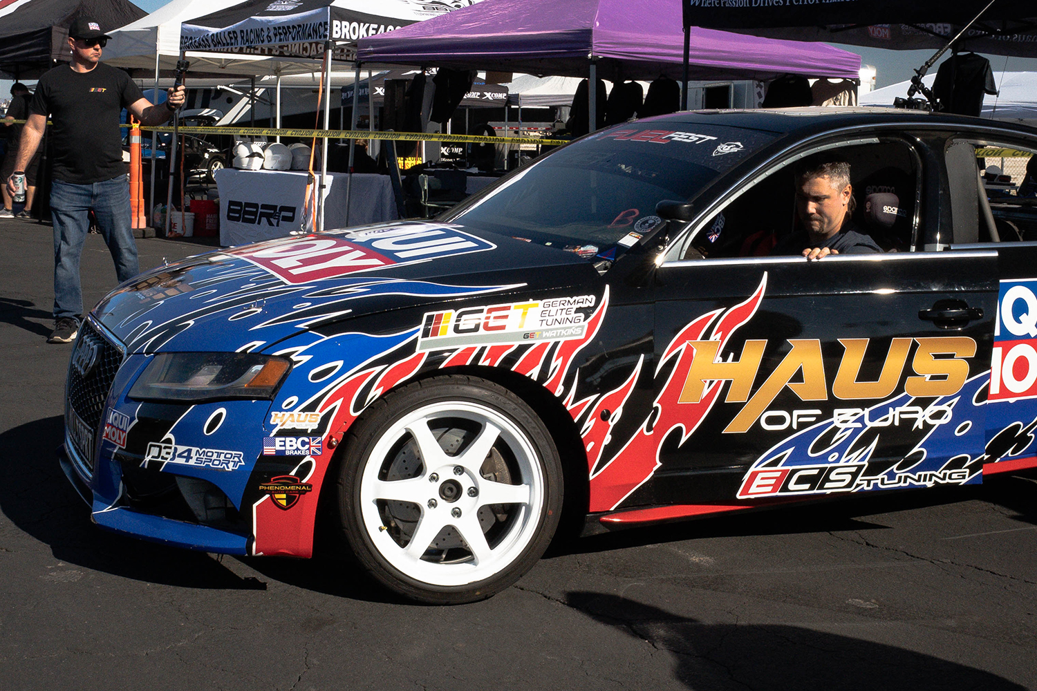 EBC-Equipped Drifter Enjoys US FuelFest Event in Boosted Audi S4