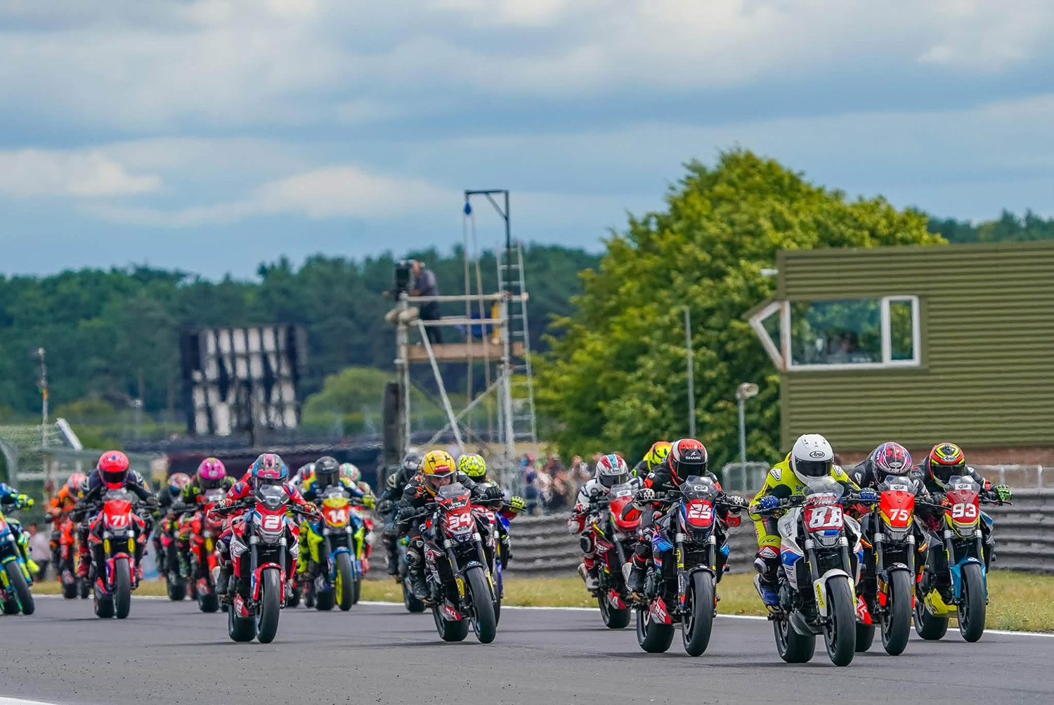 GPFAX Rider Shows Promise at BSB Snetterton Round
