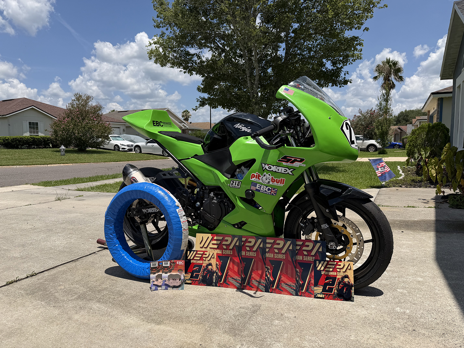EBC-Equipped WERA Racer Achieves Four Wins at Barber