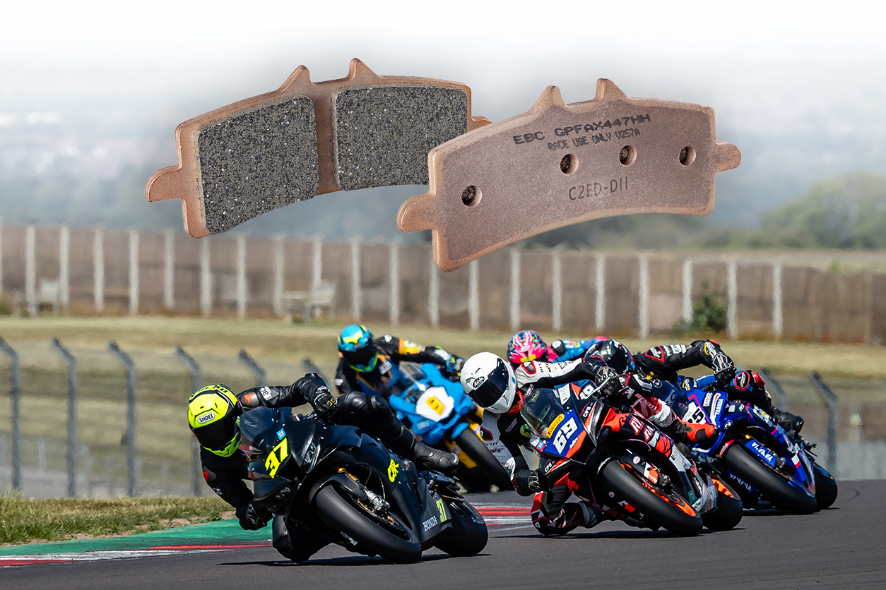 Introducing EBC Brakes Racing’s New GPFAX D2 Motorcycle Brake Pad