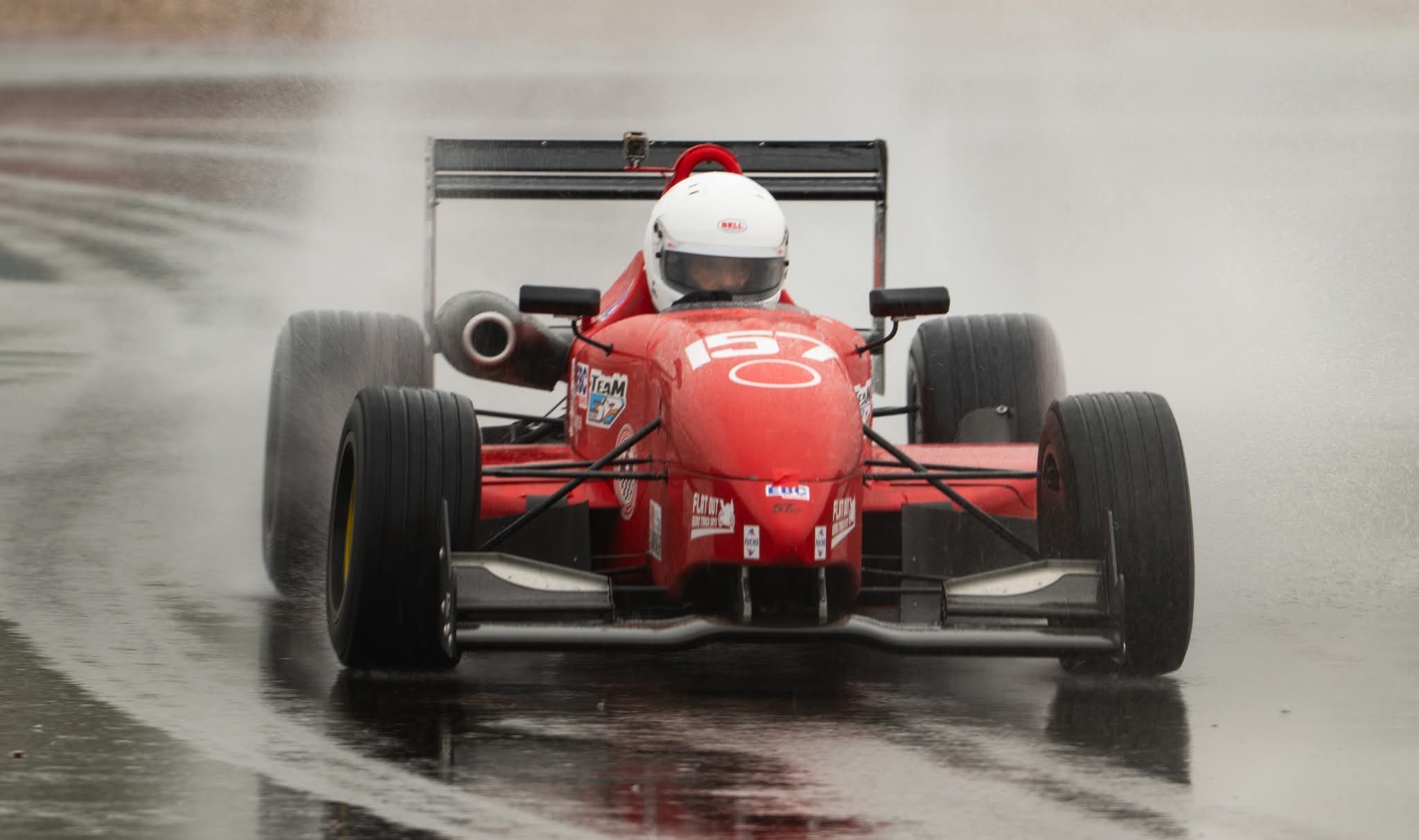 More Class Wins for EBC Single Seat Racer at Soaking Donington