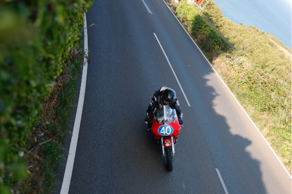 Thrills and Spills at Classic TT for EBC-Equipped Brook