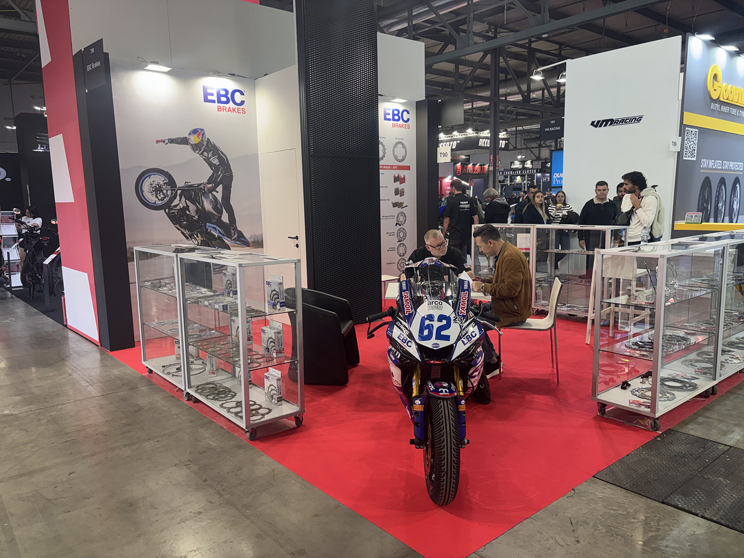 EBC Brakes’ Motorcycle Team Gears Up for Milan’s 2026 EICMA Show